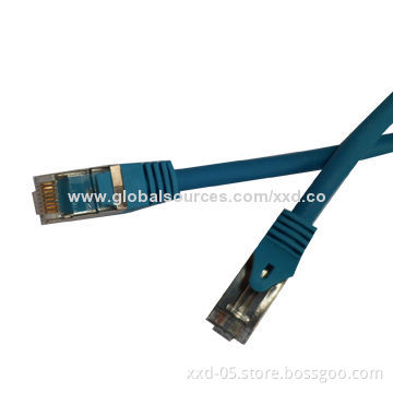 RoHS, PVC Jacket Stranded Copper, 24AWG FTP Cat5e Patch LeadsNew